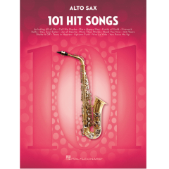 HAL LEONARD 101 Hit Songs For Alto Sax