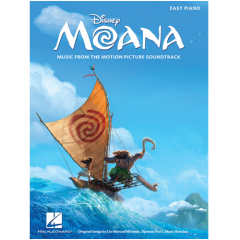 HAL LEONARD MOANA Easy Piano Music From The Motion Picture Soundtrack