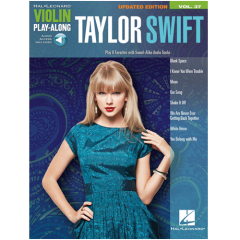HAL LEONARD TAYLOR Swift Violin Play-along Vol. 37 Updated Edition W/ Audio Access