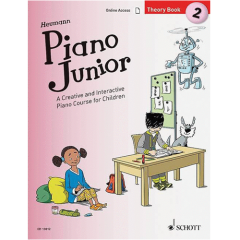 SCHOTT PIANO Junior Theory Book 2 W/ Online Access By Hans-gunter Heumann