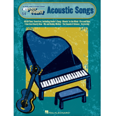 HAL LEONARD ACOUSTIC Songs Ezplay Today Vol.54 For Organs/pianos & Electronic Keyboards