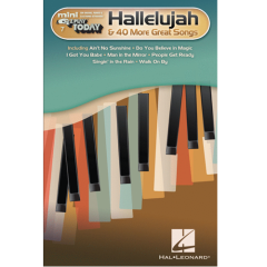 HAL LEONARD HALLELUJAH & 40 More Great Songs Mini Ezplay Today Vol. 7 For Piano/keyboard