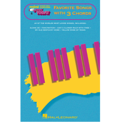 HAL LEONARD FAVORITE Songs With 3 Chords Mini Ezplay Today For Pianos/keyboards