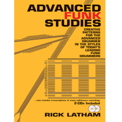 ALFRED ADVANCED Funk Studies Creative Patterns For The Advanced Drummer By R. Latham