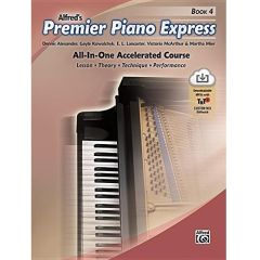 ALFRED ALFRED'S Premier Piano Express Book 4 (book & Cd)