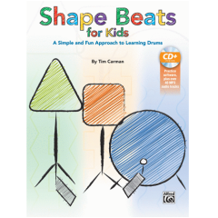 ALFRED SHAPE Beats For Kids A Simple & Fun Approach To Learning Drums With Cd