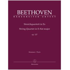 BARENREITER BEETHOVEN String Quartet In E Flat Major Op. 127