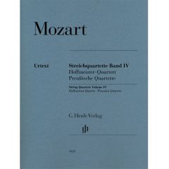 HENLE MOZART String Quartets Volume 4 Urtext Edition Edited By Wolf-dieter Seiffert