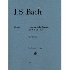 HENLE J.S. Bach French Suites Bwv 812-817 Piano Solo Urtext Edition