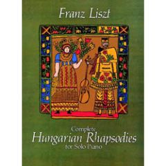 DOVER PUBLICATION FRANZ Liszt Complete Hungarian Rhapsodies For Solo Piano