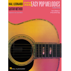 HAL LEONARD EVEN More Easy Pop Melodies Book 3 3rd Edition Guitar Method