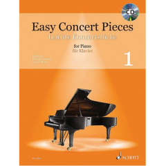 SCHOTT EASY Concert Pieces Book 1 50 Easy Pieces From 5 Centuries W/ Cd