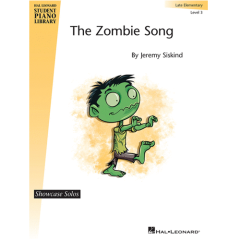 HAL LEONARD THE Zombie Song Hlspl Showcase Solos Late Elementary Level 3 Sheet Music