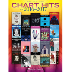HAL LEONARD CHART Hits Of 2016-2017 For Piano/vocal/guitar