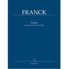 BARENREITER FRANCK Sonata Arranged For Piano & Flute
