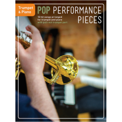 MUSIC SALES AMERICA POP Performance Pieces 10 Hit Songs For Trumpet & Piano