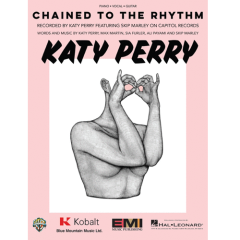 HAL LEONARD CHAINED To The Rhythm Sheet Music Recorded By Katy Perry For Piano/vocal/gtr