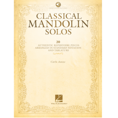 HAL LEONARD CLASSICAL Mandolin Solos Arranged By Carl Aonzo W/ Audio Access