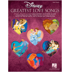 HAL LEONARD DISNEY Greatest Love Songs For Easy Piano