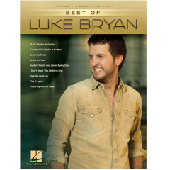 HAL LEONARD BEST Of Luke Bryan For Piano/vocal/guitar