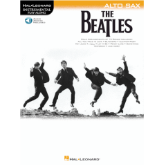 HAL LEONARD THE Beatles Instrumental Play-along For Alto Sax W/ Audio Access