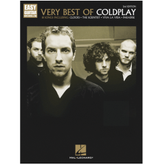 HAL LEONARD VERY Best Of Coldplay 2nd Edition Easy Guitar With Notes & Tab
