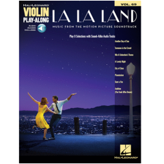 HAL LEONARD LA La Land Violin Play-along Volume 69 W/ Audio Access