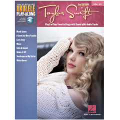 HAL LEONARD TAYLOR Swift 2nd Edition Ukulele Play-along Volume 23 W/ Audio Access