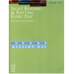 FJH MUSIC COMPANY SIGHT Reading & Rhythm Every Day Book 4b