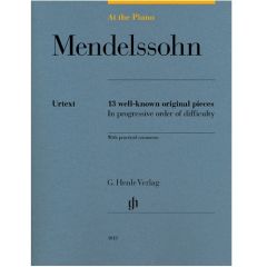 HENLE MENDELSSOHN At The Piano 13 Well-known Original Pieces