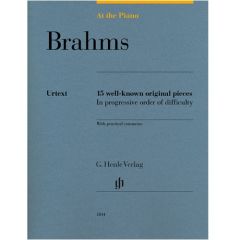 HENLE BRAHMS At The Piano 15 Well-known Original Pieces