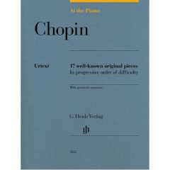 HENLE CHOPIN At The Piano 17 Well-known Original Pieces