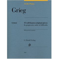 HENLE GRIEG At The Piano 15 Well-known Original Pieces