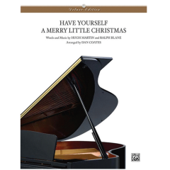 ALFRED HAVE Yourself A Merry Little Christmas Arranged By Dan Coates For Easy Piano