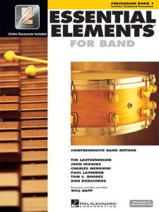 HAL LEONARD ESSENTIAL Elements For Band Book 1 Percussion With Cd Rom & Eei