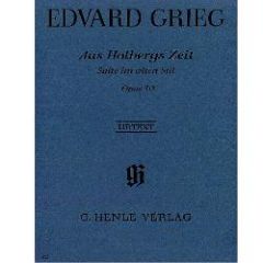 HENLE GRIEG Aus Holberg's Zeit Suite In Old Style Opus 40 For Piano