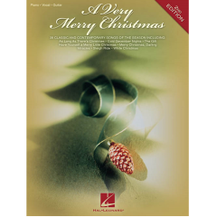 HAL LEONARD A Very Merry Christmas 2nd Edition For Piano/vocal/guitar