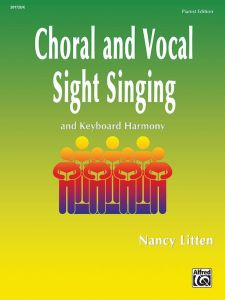 ALFRED NANCY Litten Choral & Vocal Sight Singing For Choral Pianist Edition