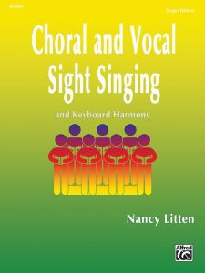 ALFRED NANCY Litten Choral & Vocal Sight Singing For Choral Singer Edition