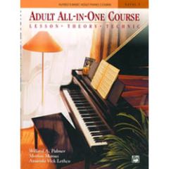 ALFRED BASIC Adult Piano Course Adult All-in-one Course Level 1