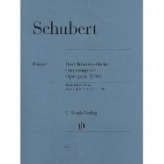 HENLE SCHUBERT Three Piano Pieces (impromptus) Op. Post. D946