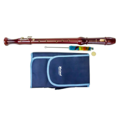 MEINEL 203-3 Soprano Recorder 2-piece Maple Brown