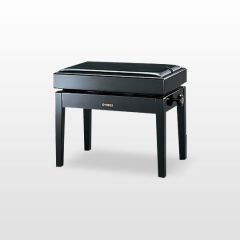 YAMAHA BC200PE Adjustable Piano Bench, Polished Ebony