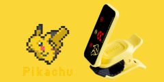 KORG PC2PPK Pitchclip 2 Pokemon Clip-on Tuner, Pikachu