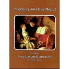 DOVER PUBLICATION MOZART Complete Sonatas & Fantasies For Solo Piano