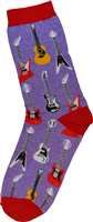 AIM GIFTS LADIES Metallic Guitar Socks