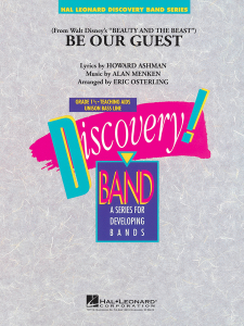 HAL LEONARD BE Our Guest (from Beauty & The Beast) Hl Discovery Concert Band Level 1.5