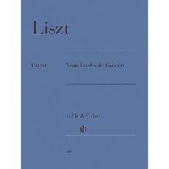 HENLE LISZT Trois Etudes De Concert For Piano Urtext