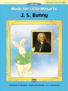 ALFRED MUSIC For Little Mozarts:character Solo,j.s.bunny,level 3