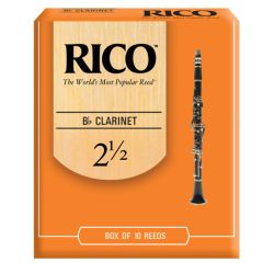 RICO B-FLAT Clarinet Reeds #2.5 - Individual, Single Reeds
